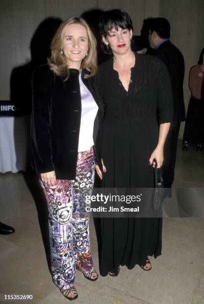 Melissa Etheridge and Julie Cypher during ASCAP 1998 BMI Awards at Beverly Hilton Hotel in Beverly Hills, California, United States.