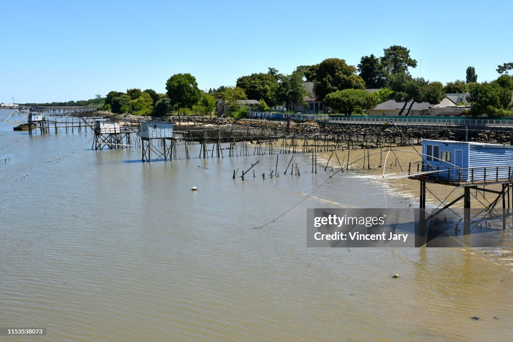 Stilt fisheries Loire Atlantique