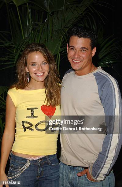 Amber Brkich and "Boston" Rob Mariano during "Survivor: All Stars" - The Final Episode at Madison Square Garden in New York City, New York, United...