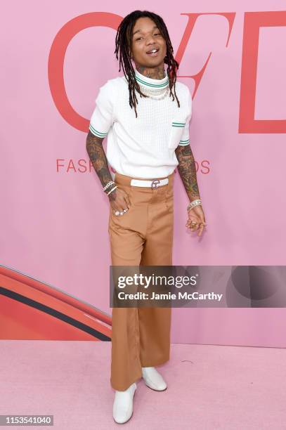 Swae Lee attends the CFDA Fashion Awards at the Brooklyn Museum of Art on June 03, 2019 in New York City.