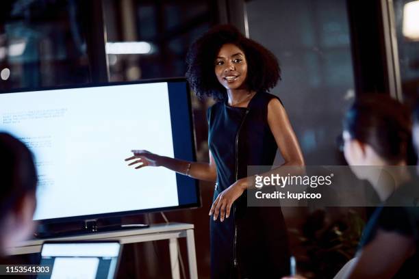 the time for progress is now - african businesswoman stock pictures, royalty-free photos & images