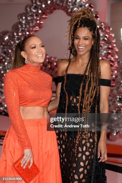 Jennifer Lopez and Ciara attend the CFDA Fashion Awards on June 03, 2019 in New York City.