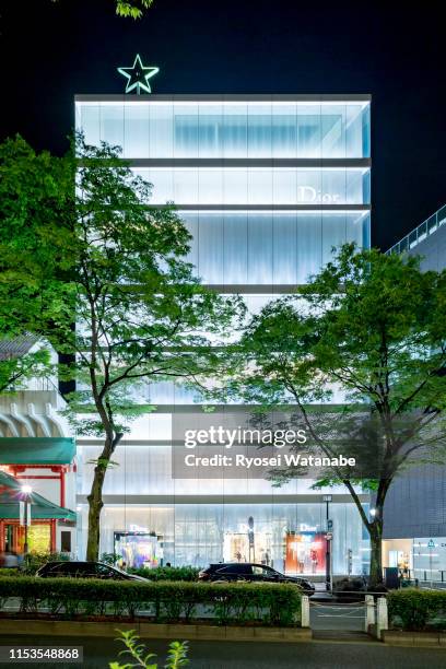 dior omotesando - sanaa stock pictures, royalty-free photos & images