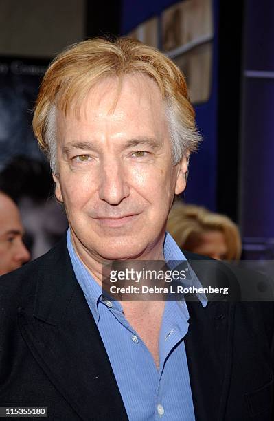 Alan Rickman during "Harry Potter and the Prisoner of Azkaban" New York Premiere - Arrivals at Radio City Music Hall in New York City, New York,...
