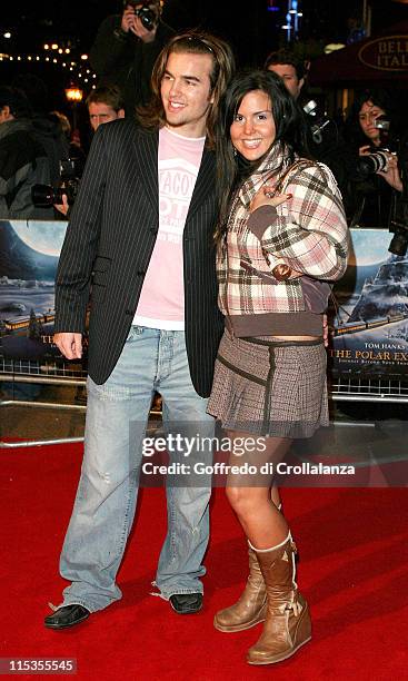 Stuart Wilson and Michelle Bass from "Big Brother 5" UK