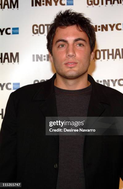 Fabian Basabe during Gotham Magazine's 5th Anniversary Party at Cipriani's 23rd Street in New York City, New York, United States.