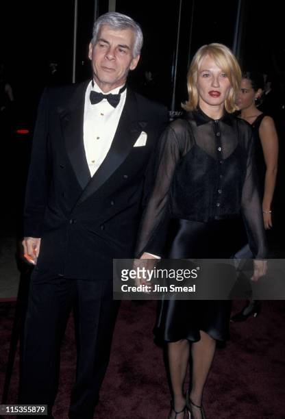 Ed Limato and Ellen Barkin during American Film Institute Honors Steven Spielberg at Beverly Hilton Hotel in Beverly Hills, California, United States.