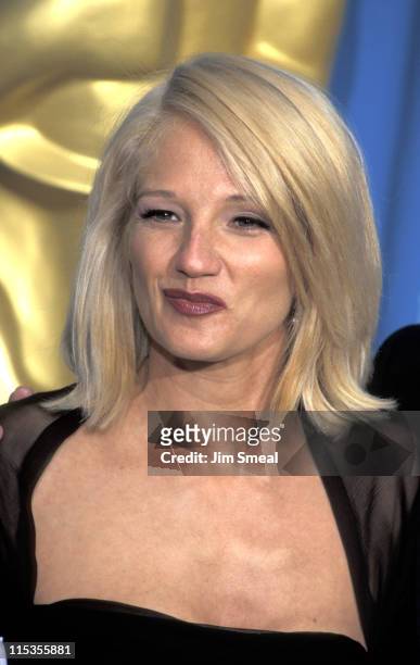 Ellen Barkin during The 67th Annual Academy Awards - Press Room at Shrine Auditorium in Los Angeles, California, United States.