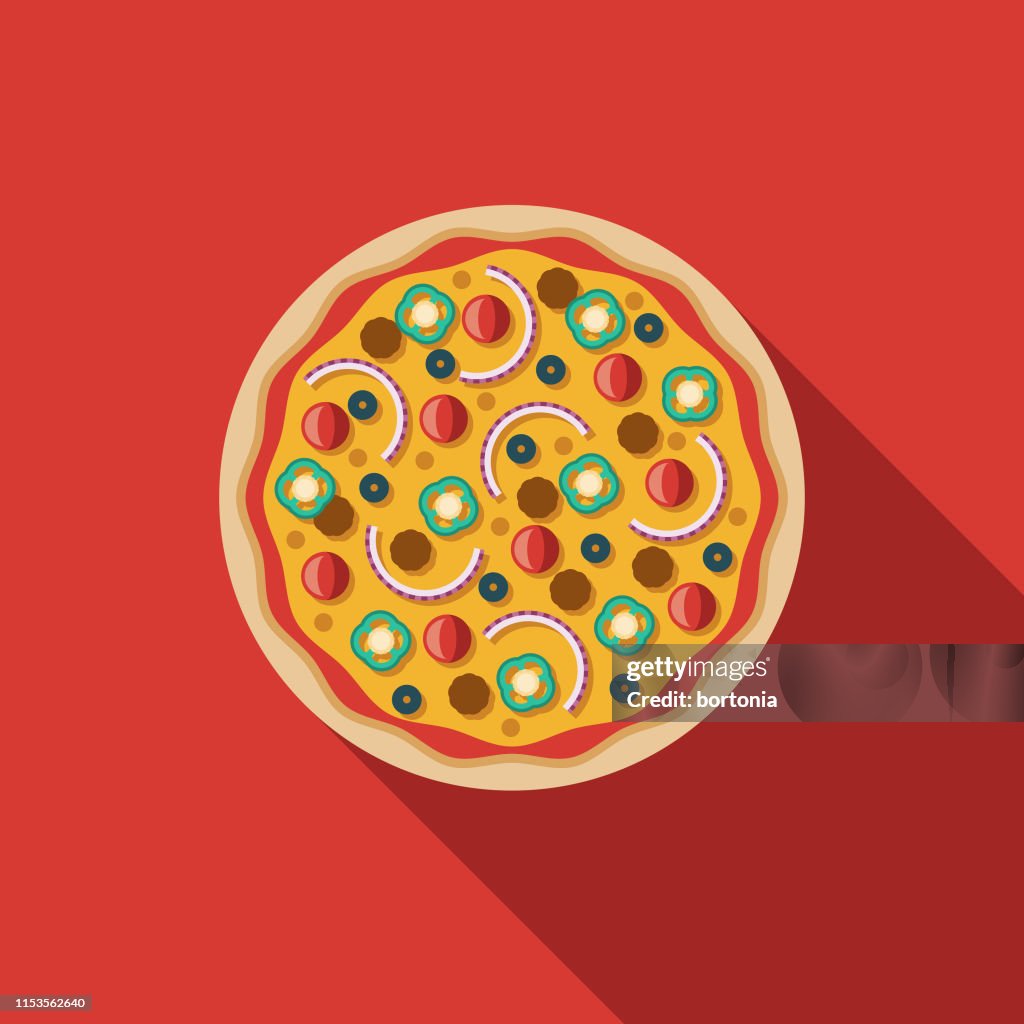 Mexican Pizza Icon