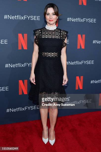 Linda Cardellini "Dead To Me" #NETFLIXFYSEE For Your Consideration Event at Netflix FYSEE At Raleigh Studios on June 03, 2019 in Los Angeles,...