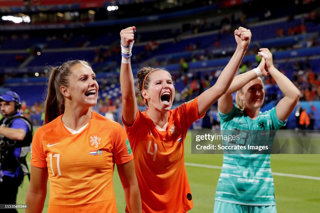 Holland  v Sweden  -World Cup Women