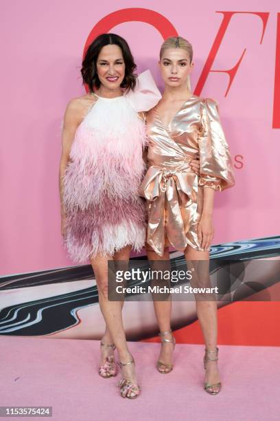 Cynthia Rowley and Kit Clementine Keenan attend the 2019 CFDA Fashion Awards at the Brooklyn Museum of Art on June 03, 2019 in New York City.