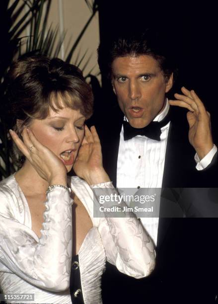 Shelley Long and Ted Danson during American Film Institute Tribute To Billy Wilder - March 8, 1986 at Beverly Hilton Hotel in Beverly Hills,...