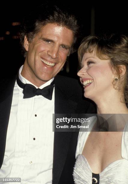 Ted Danson and Shelley Long during American Film Institute Tribute To Billy Wilder - March 8, 1986 at Beverly Hilton Hotel in Beverly Hills,...