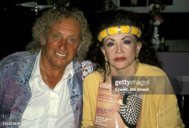 Jackie Stallone And during Joe Franklin's Party for Nostalgia Magazine - August 16, 1990 at Ciros Pomodoro in West Hollywood, California, United...