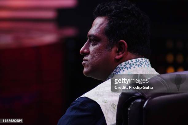 June 3: Indian film director and show-judge Anurag Basu attendsTV reality show "Super Dancer Chapter 3" on June 3, 2019 in Mumbai, India.