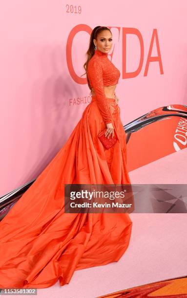 Jennifer Lopez attends the CFDA Fashion Awards at the Brooklyn Museum of Art on June 03, 2019 in New York City.