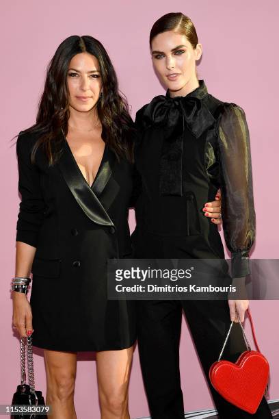 Rebecca Minkoff and Hilary Rhoda attend the CFDA Fashion Awards at the Brooklyn Museum of Art on June 03, 2019 in New York City.
