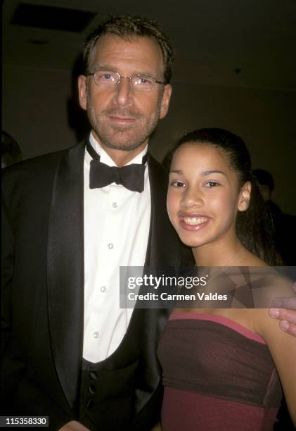 Edgar Bronfman Jr. And daughter Vanessa during 92nd Street YMCA Gala In Honor of The Bronfman Family at Marriott Marquis Hotel in New York City, New...