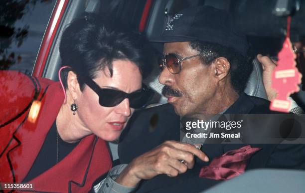 Jennifer Lee and Richard Pryor during Wedding of Whoopi Goldberg and Lyle Trachtenberg at Home of Whoopi Goldberg in Pacific Palisades, California,...