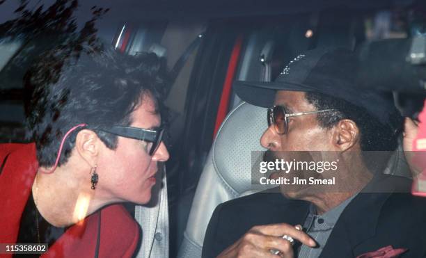 Jennifer Lee and Richard Pryor during Wedding of Whoopi Goldberg and Lyle Trachtenberg at Home of Whoopi Goldberg in Pacific Palisades, California,...
