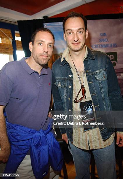 Jace Alexander and Ken Scott during Nantucket Film Festival 9 - Morning Coffee with John Landis at Captain Tobey's in Nantucket, Massachusetts,...