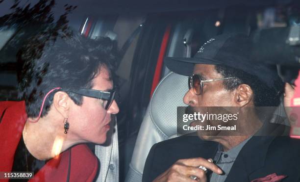 Jennifer Lee and Richard Pryor during Wedding of Whoopi Goldberg and Lyle Trachtenberg at Home of Whoopi Goldberg in Pacific Palisades, California,...