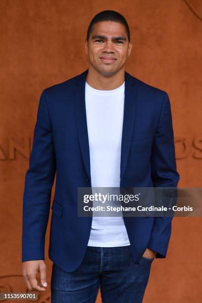 Daniel Narcisse attend the 2019 French Tennis Open - Day Eight at Roland Garros on June 03, 2019 in Paris, France.