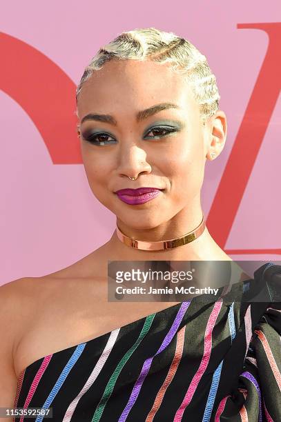 Tati Gabrielle attends the CFDA Fashion Awards at the Brooklyn Museum of Art on June 03, 2019 in New York City.