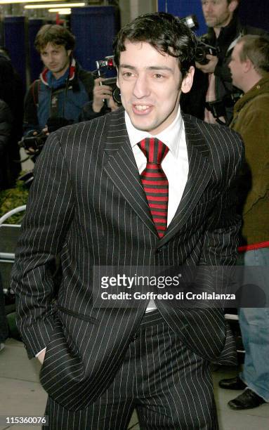 Ralf Little during TRIC Awards 2005 - Arrivals at Grosvenor House Hotel in London, Great Britain.