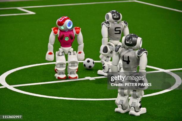 Robots In Football 1,425 Robot Football Stock Photos, High-Res Pictures, and Images ...