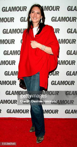 Zani Gugelmann during GLAMOUR Magazine's Celebration of Their First Ever Hero Issue at DavidBurke and Donatella in New York, New York, United States.