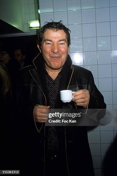 Martin Lamotte during Paris Fashion Week Ready To Wear Fall/Winter 2005 - Jean Louis Scherrer Show at Backstage Carrousel Du Louvre in Paris, France.