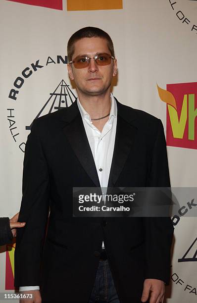 Rob Thomas of Matchbox 20 during 20th Annual Rock and Roll Hall of Fame Induction Ceremony - Arrivals at Waldorf Astoria Hotel in New York City, New...