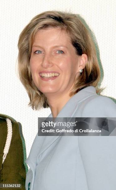 Countess of Wessex during 2004 BT Childline Awards at Bt Tower in London, Great Britain.