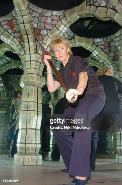 Christine Hamilton during Christine Hamilton Launches the London Dungeon: Labyrinth of the Lost at The London Dungeon in London, Great Britain.