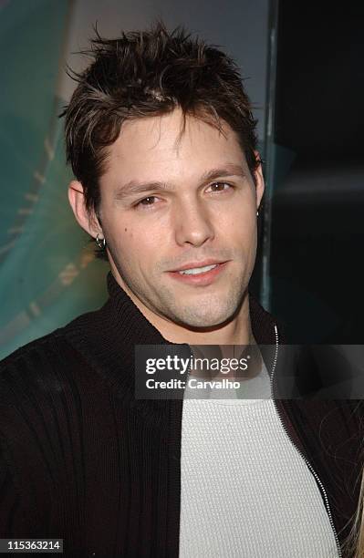 Justin Bruening of "All My Children" during 10th Annual Gen Art Film Festival - New York City Launch Party at Emporio Armani in New York City, New...