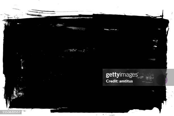 black paint patch - patchwork stock illustrations
