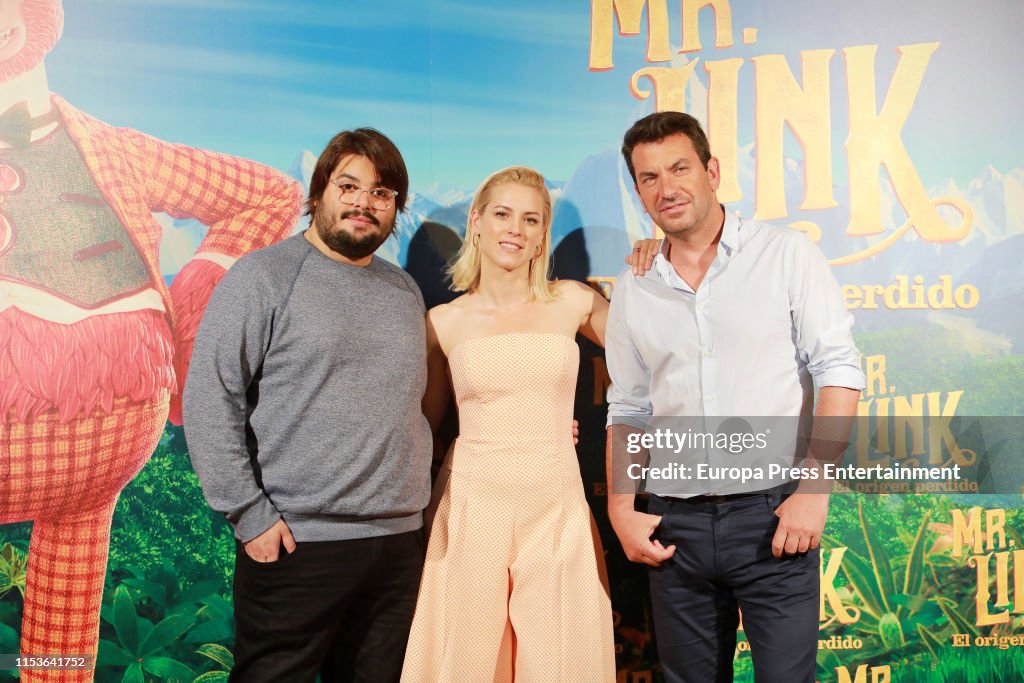 "Mr. Link. El Origen Perdido" Madrid Photocall