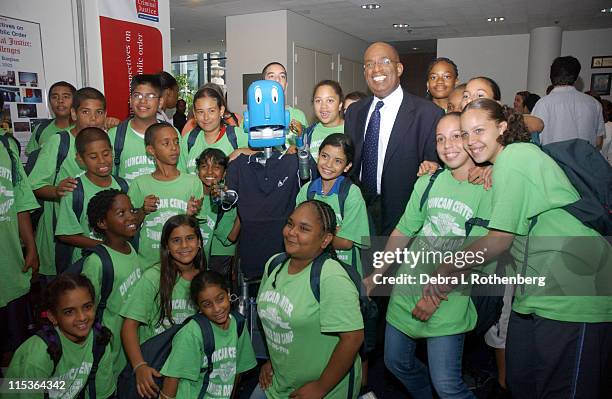 Al Roker,AOL Safety Clicks Safety Bot and local children