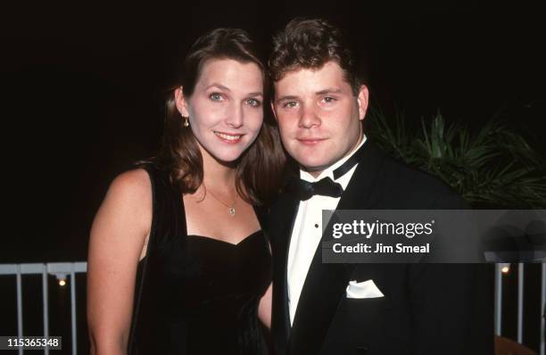 Christine Astin and Sean Astin during 1994 Diversity Awards at Beverly Hilton Hotel in Beverly Hills, California, United States.