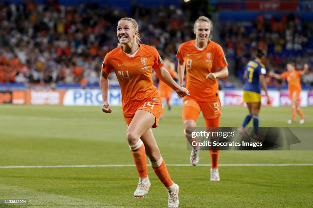 Holland  v Sweden  -World Cup Women