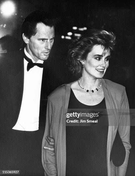 Sam Shepherd and Jessica Lange during American Film Institute Tribute To Billy Wilder - March 8, 1986 at Beverly Hilton Hotel in Beverly Hills,...