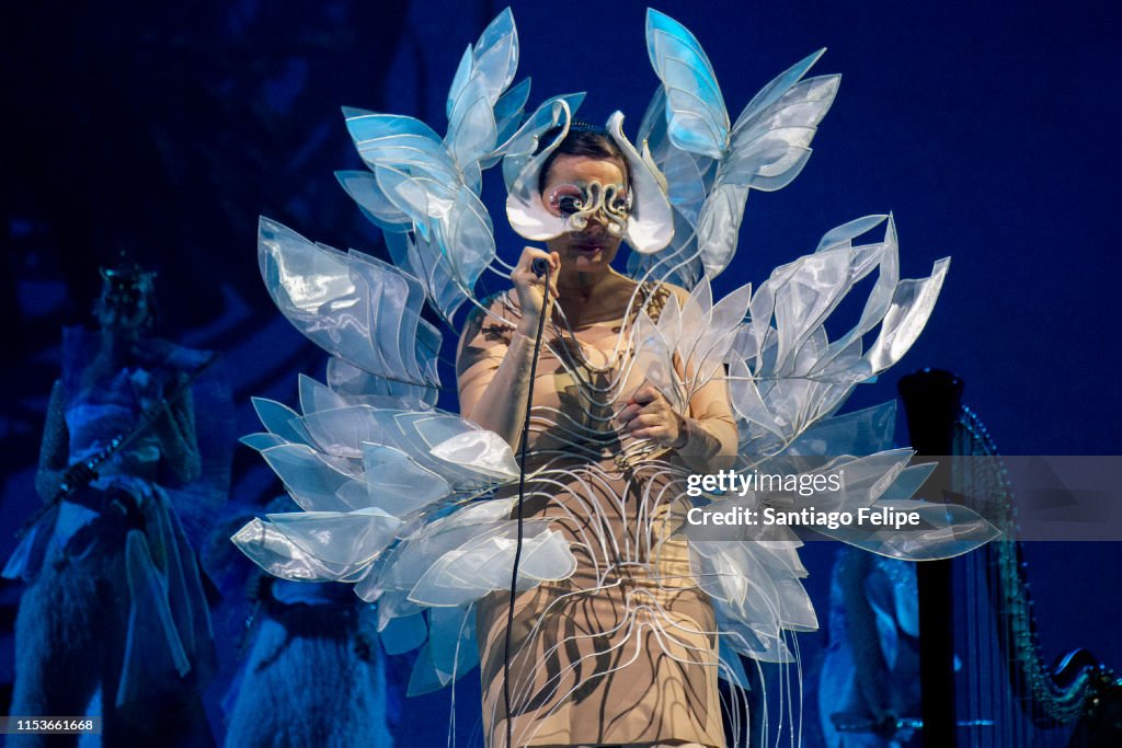 Bjork Performs In "Cornucopia" Concert Series In New York City