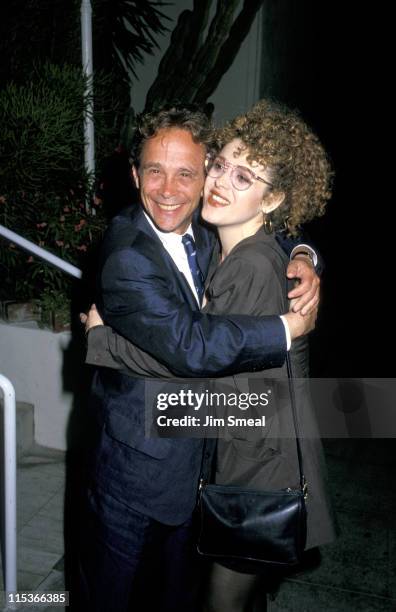 Joel Grey and Bernadette Peters during Joel Grey and Bernadette Peters Sighting at Spago's - June 29, 1988 at Spago's in Hollywood, California,...