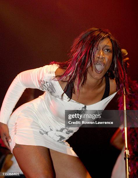 Beverley Knight during 2004 V Festival - Stafford - Day 1 at Weston Park in Stafford, Great Britain.