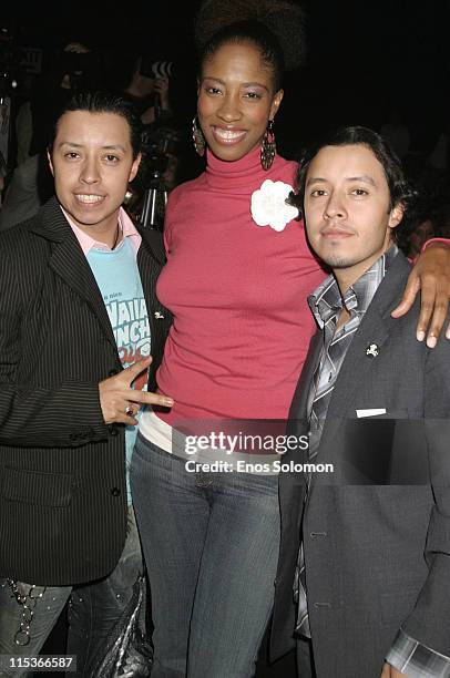 Carlos Ramirez, Shondrella Avery and Efrain Ramirez