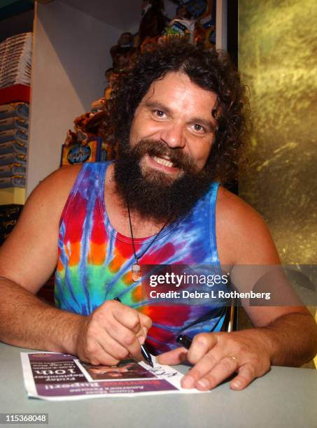 Rupert Boneham during Rupert Boneham Signs Copies Of "Survivor: All Stars" DVD and Board Game at CBS Store in New York City, New York, United States.