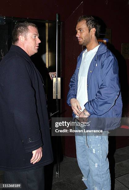 Calum Best during Will Mellor's Birthday Party at The Embassy Club - March 27, 2005 at The Embassy Club in London, Great Britain.