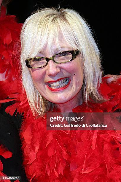 Jenny Eclair during "The Vagina Monologues" - London Photocall at Wyndham's Theatre in London, Great Britain.